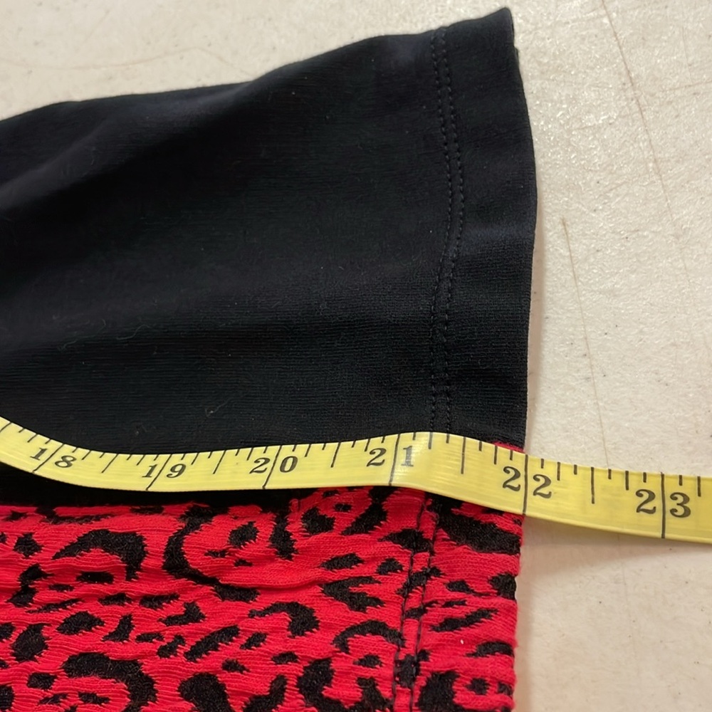 Ruby Rd. Favorites Red Leopard print vest - Picture 7 of 7